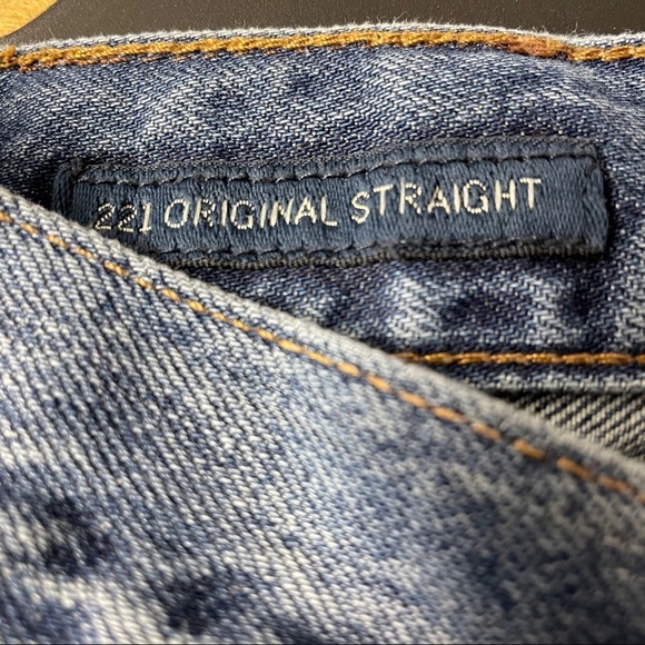 Lucky Brand Men's 221 Original Straight Blue Jeans Size 33/32 - Picture 10 of 11